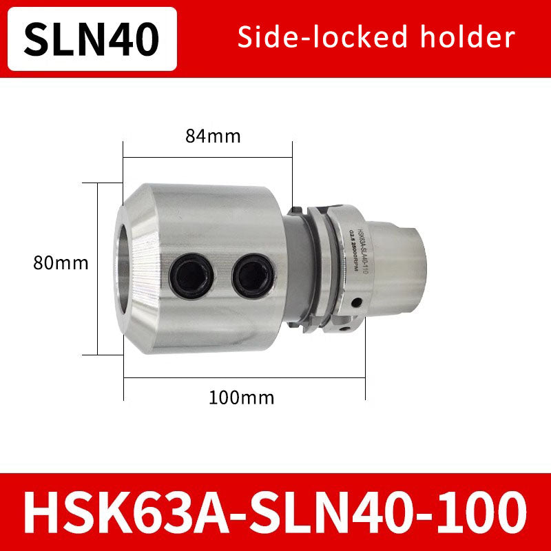 10005 HSK63A-SLN25 32 Side-fixed high-speed toolholder U-drill CNC toolholder High-precision balanced toolholder Shandong Denso Pricision Tools Co.,Ltd.